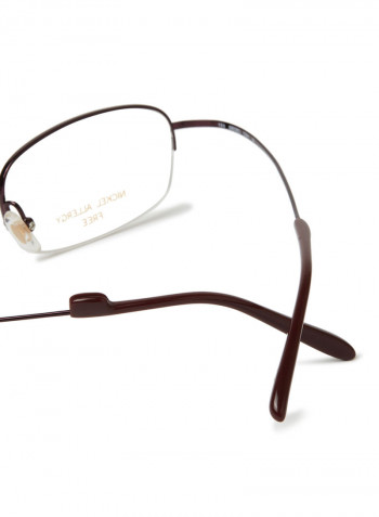 Titanium Oval Eyeglasses Frame