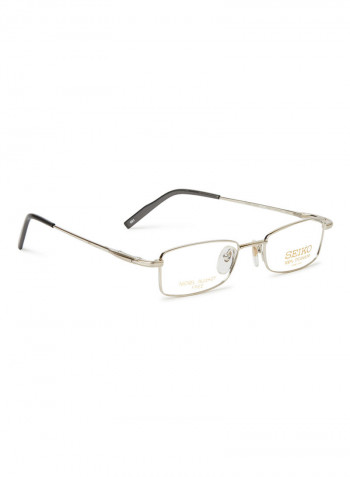 Titanium Rectangular Eyeglasses Frame  T-601-021-50-20-140