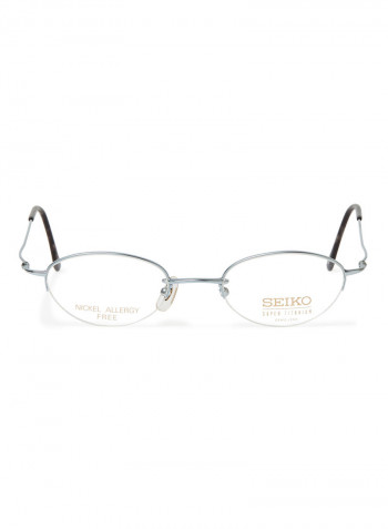 Women's Titanium Oval Eyeglasses Frame