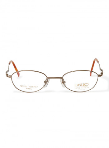 Women's Titanium Oval Eyeglasses Frame