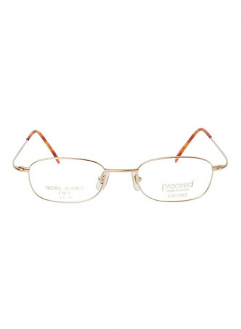 Women's Titanium Oval Eyeglasses Frame