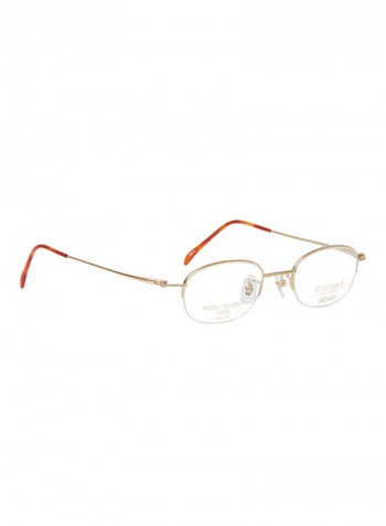 Women's Titanium Oval Eyeglasses Frame