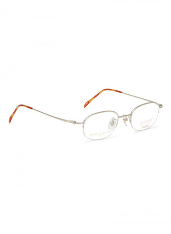 Women's Titanium Oval Eyeglasses Frame  T-337-027-47-21-140