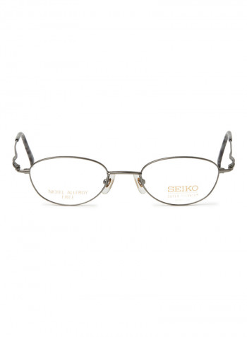 Women's Titanium Oval Eyeglasses Frame