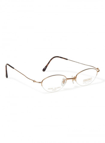 Women's Titanium Oval Eyeglasses Frame
