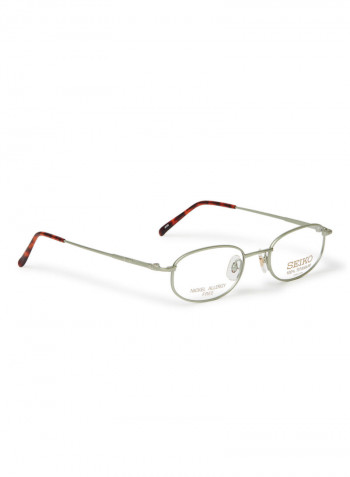 Women's Titanium Oval Eyeglasses Frame