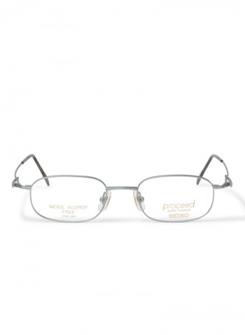 Women's Titanium Rectangular Eyeglasses Frame