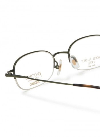 Women's Titanium Oval Eyeglasses Frame
