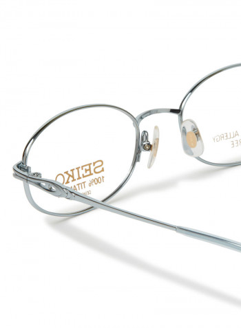 Women's Titanium Oval Eyeglasses Frame