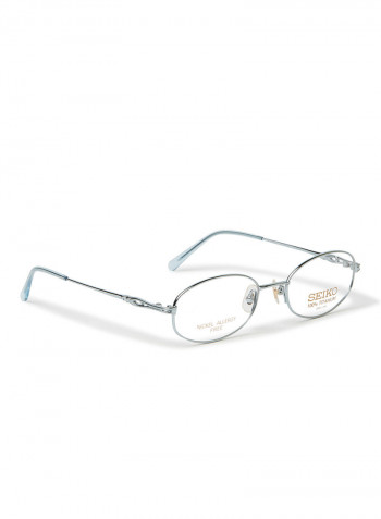Women's Titanium Oval Eyeglasses Frame