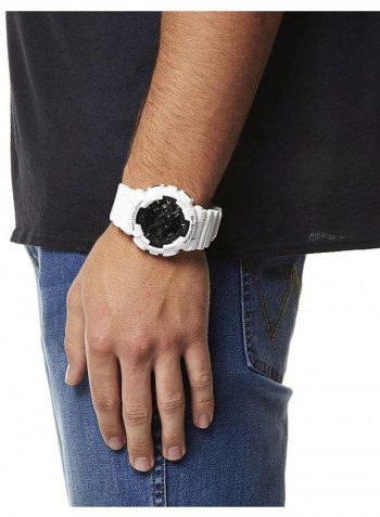 Men's Water Resistant Resin Analog/Digital Watch GA-110GW-7ADR