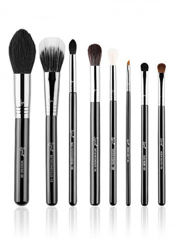 Tech Essential Brush Set Black/Silver