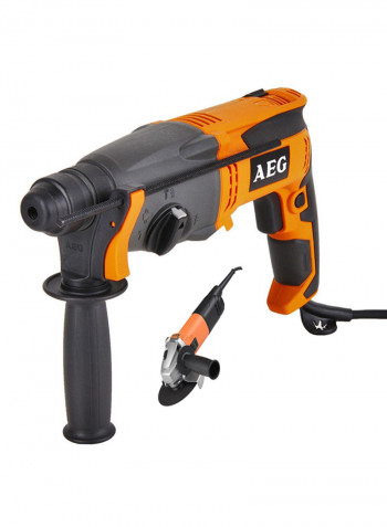 5-Piece Power Tool Combo Kit Black/Orange