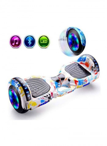 Self Balancing Electric Ride-On Hoverboard 61x21x9cm