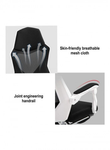 Home Computer Chair Black 48x170.124x47cm