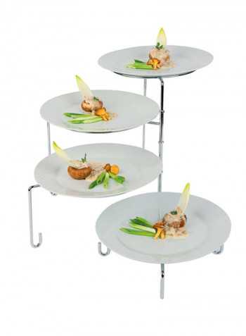 Serving Stand 4 Tier- 34 × 37Hcm