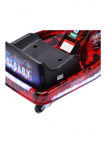 Electric Drifting Scooter Ride On Toy With LED Lights 85 x 53 x 21cm