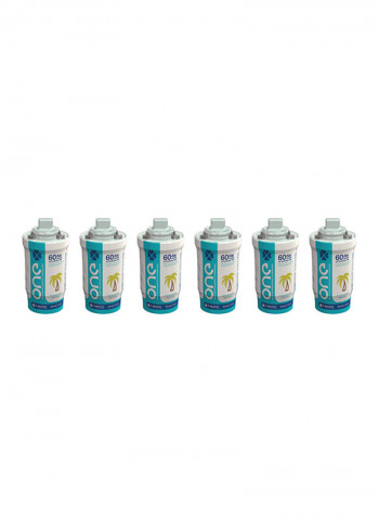 6-Piece Mini Passive Tropical Paradise Air Freshener Refill Case 50ml