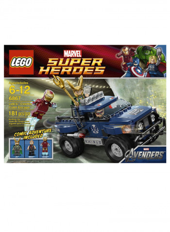 181-Piece Loki's Cosmic Cube Escape Set