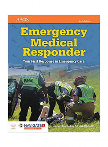 Emergency Medical Responder: Your First Response In Emergency Care Paperback English by American Academy of Orthopaedic Surgeons - 3-Nov-16