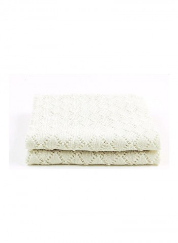 Simple Hollow-Out Knitted Swaddling