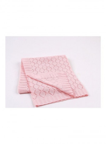 Simple Hollow-Out Knitted Swaddling