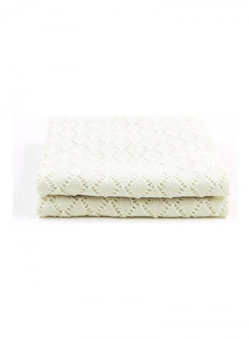 Simple Hollow-Out Knitted Swaddling