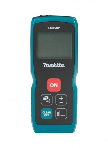 Ultrasonic Measure with Laser Pointer Blue/Black