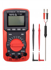5-In-1 Digital Multimeter Black/Red 15centimeter