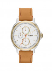 Women's Chelsey Leather Analog Wrist Watch ES3523