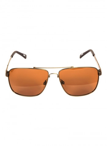 Men's Rectangular Sunglasses - Lens Size: 59 mm