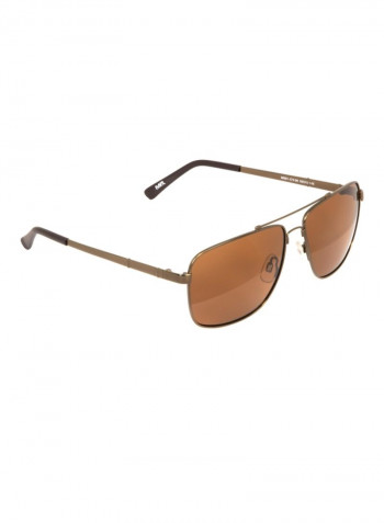 Men's Rectangular Sunglasses - Lens Size: 59 mm