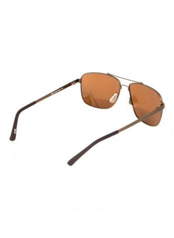Men's Rectangular Sunglasses - Lens Size: 59 mm