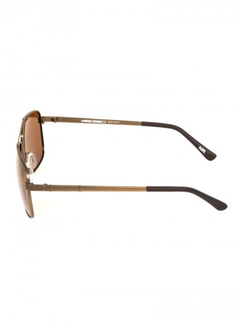 Men's Rectangular Sunglasses - Lens Size: 59 mm