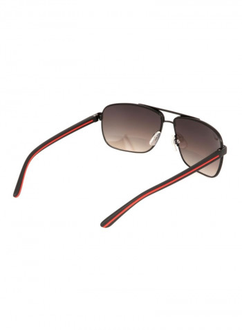 Men's Rectangular Sunglasses - Lens Size: 62 mm