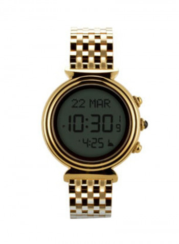 Women's Water Resistant Stainless Steel Digital Watch WF-14S