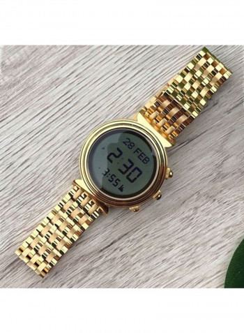 Women's Water Resistant Stainless Steel Digital Watch WF-14S