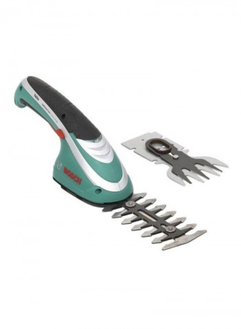 Cordless Shrub With Grass Shear Tool Green/Black/Silver
