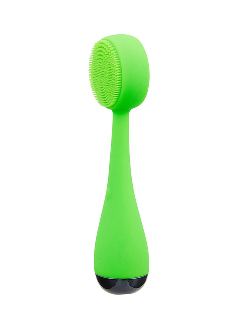 Clean Smart Facial Cleansing Massager Green/Silver