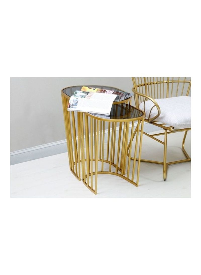 2-Piece Kempson Tables Gold