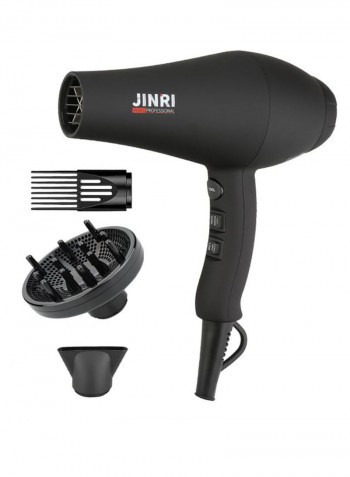 Professional Salon Hair Dryer Kit Black