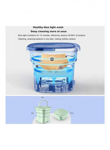 Portable Washing Machine 1.8 kg 135 W 2152003 Green