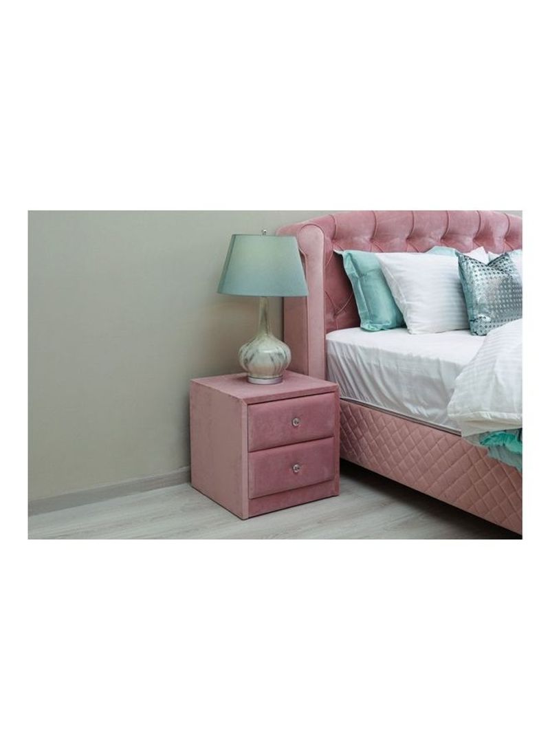 Bedroom Nightstand Pink