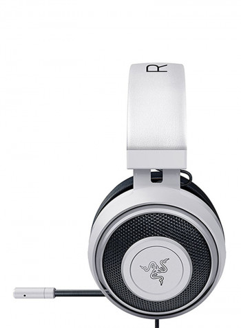 Wired Over-Ear Gaming Headphones With Mic White
