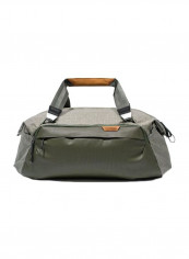 Protective Camera Travel Duffel Bag Grey/Green