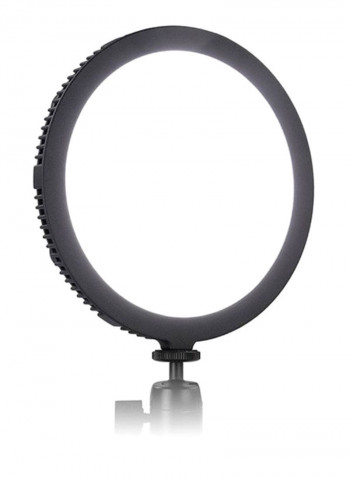 Round Soft Bi-Colour Thin LED Light 7inch Black