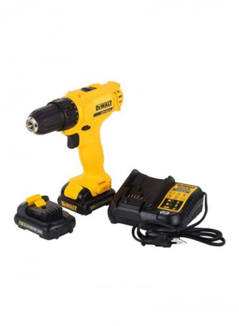 Compact Drill Yellow/Black 10millimeter