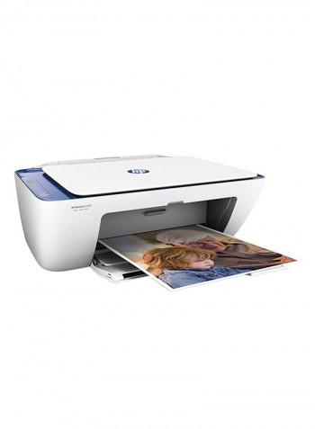 DeskJet 2630 Wireless All-In-One Printer With Print/Copy/Scan/WiFi Function,V1N03C/MC White