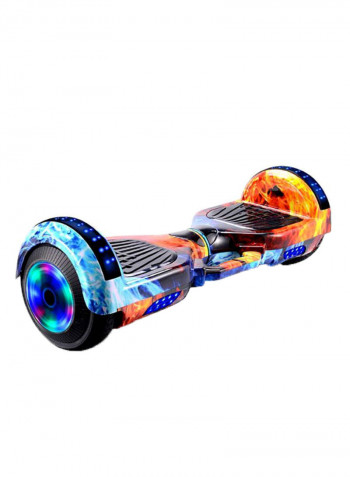2-Wheel Electric Smart Self Balancing Scooter With LED Wheels 58.4x17.8cm