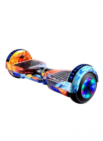 2-Wheel Electric Smart Self Balancing Scooter With LED Wheels 58.4x17.8cm